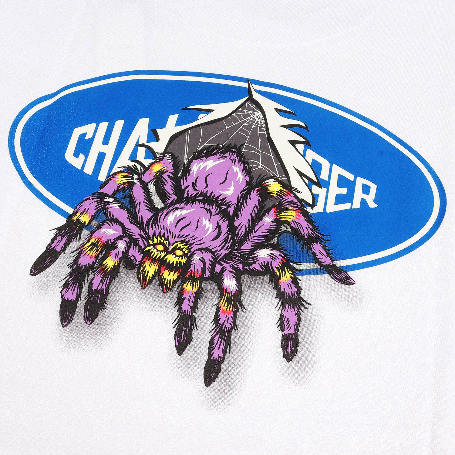 新品 CHALLENGER チャレンジャー Tシャツ スパイダー グラフィック