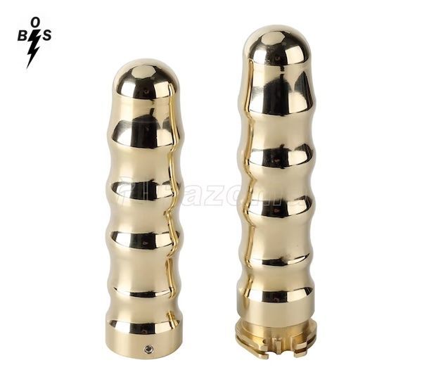 真鍮 BRASS ハンドル グリップ ハーレー ショベル パン ナックル ボバー チョッパー AMF フランダース ブラス ソフテイル ビンテージ