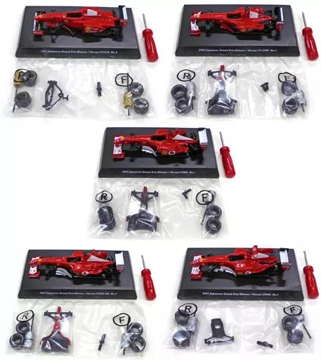 京商 1/64 歴代の日本GP優勝マシンコレクション Vol.5 全4種類 4台