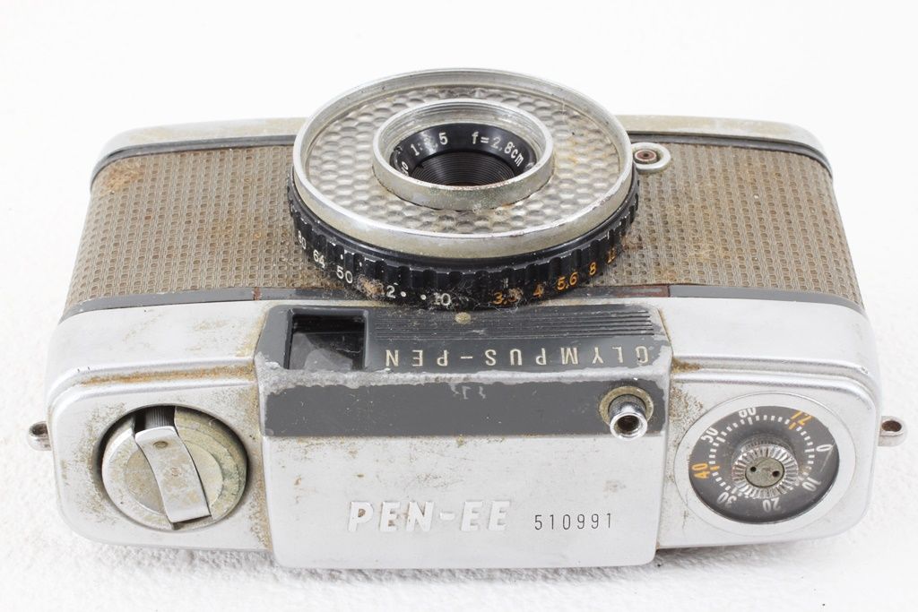 格安 OLYMPUS オリンパス PEN-EE フィルムカメラ レトロ - メルカリ