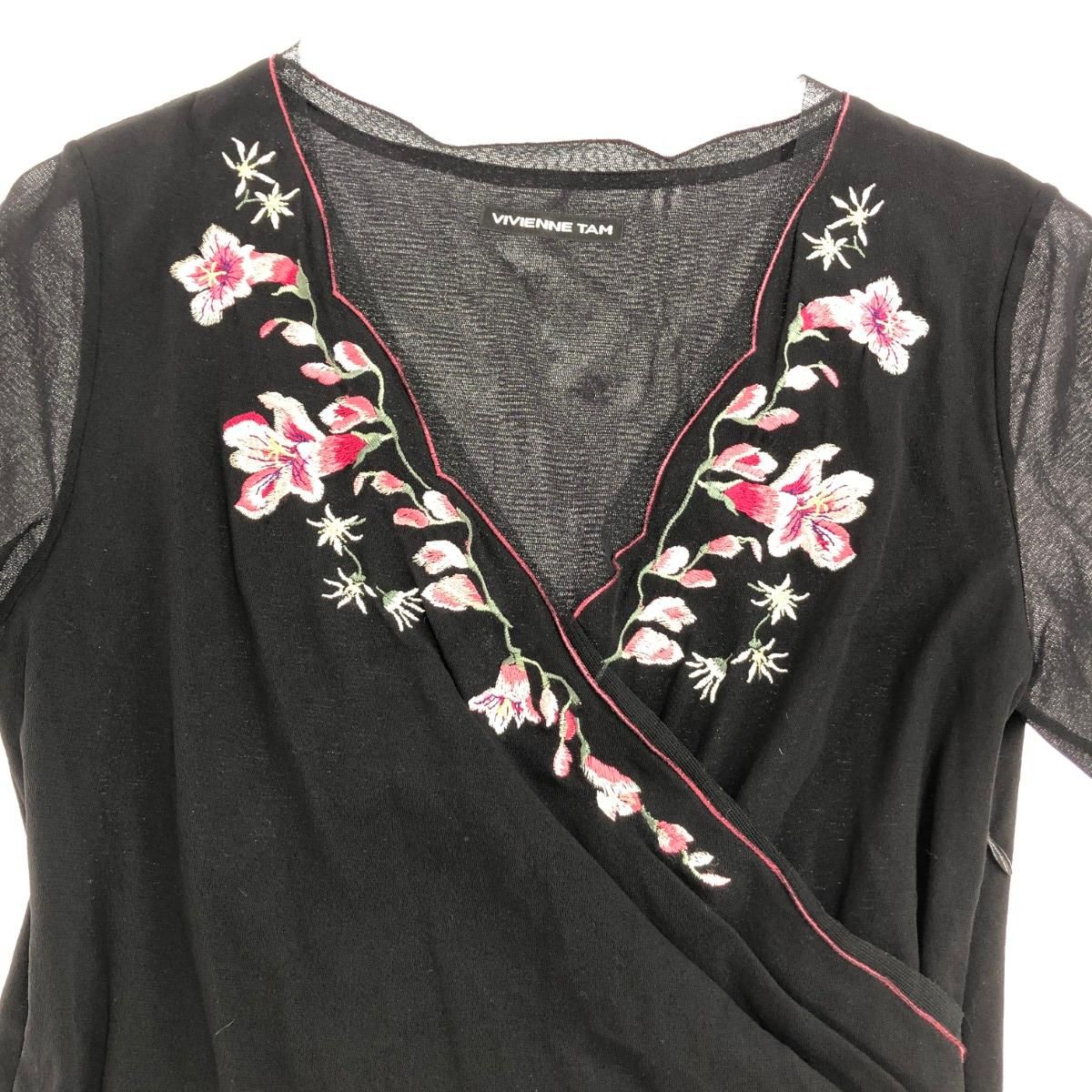 vivienne tam ワンピース　アーカイブ 中古・古着通販】VIVIENNE TAM (ヴィヴィアンタム) 刺繍レース