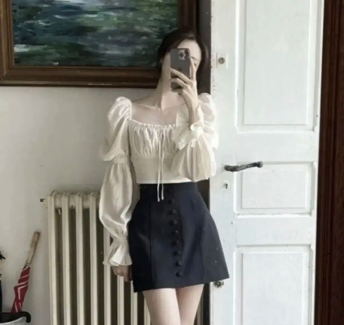 スカート セットアップ