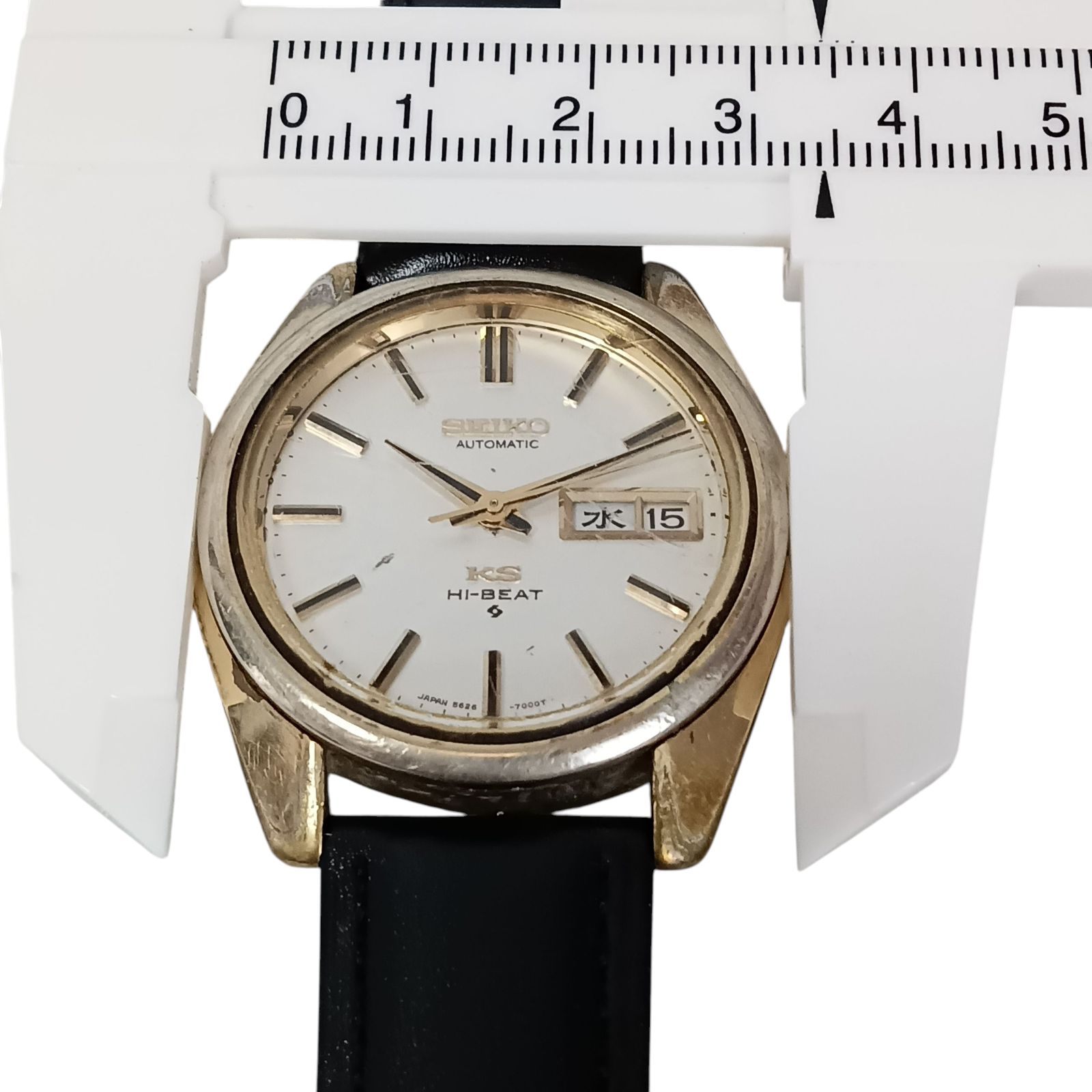 稼働 良品】819-1 KING SEIKO キングセイコー KS HI-BEAT 5626-7000 