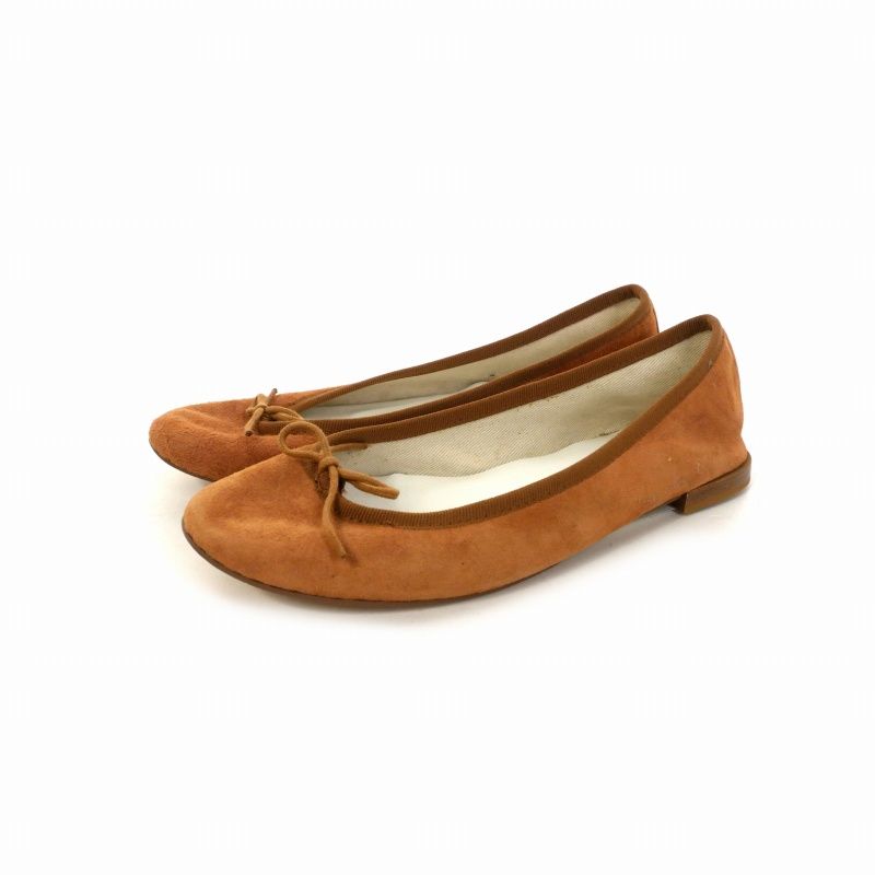取扱終了】repetto／レペット／バレエシューズ／ブラウン