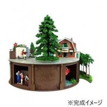 スタジオジブリ作品シリーズ S MIX 耳をすませばジオラマ MK07-40 ジオラマ ペーパークラフト ミニチュアアート アート インテリア キット