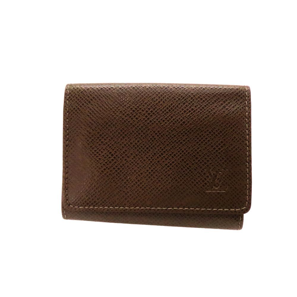Louis Vuitton ルイ ヴィトン M30922 タイガ アンヴェロップ カルト ドゥ ヴィジット アルドワーズ 名刺入れ メンズ ブラウン グレー系 グレージュ A2503856 無料ギフトラッピング承ります