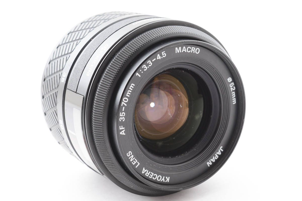 2592【難あり品(ジャンク）】 Kyocera AF 35-70mm f3.3-4.5 Macro Zoom