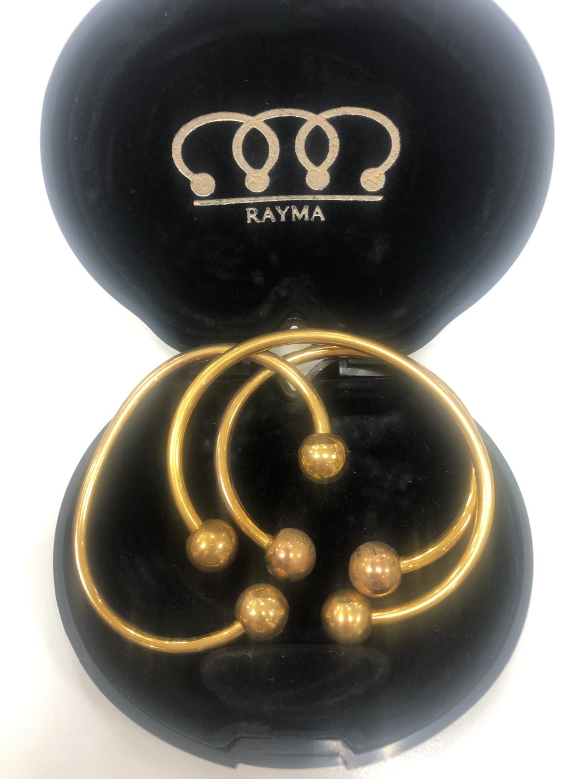 A最終値下げ【中古】ライマ ブレスレット RAYMA 健康 ゴールド 3つ