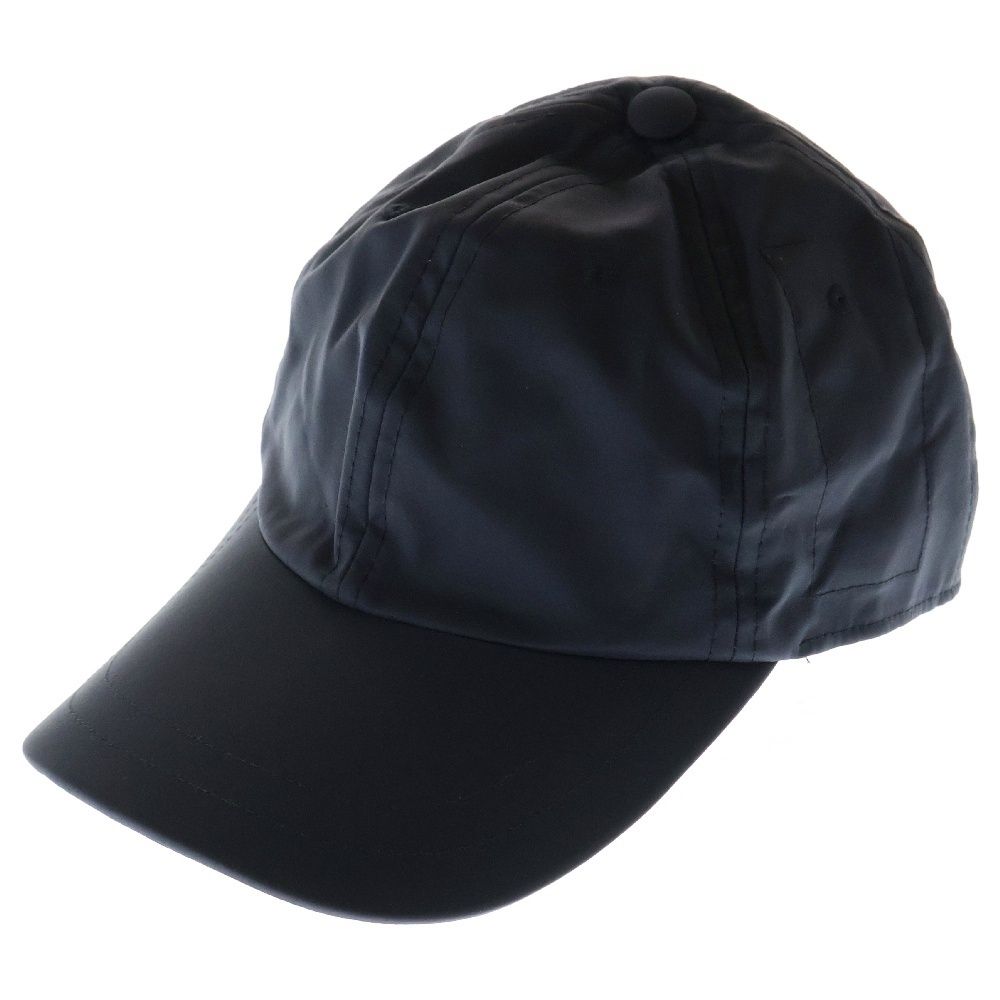 Rick Owens リックオウエンス ×Champion BASEBALL CAP チャンピオン ナイロン ベースボールキャップ 帽子 ブラック CM21S0021-805363
