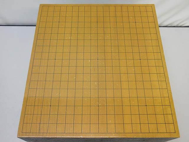 ss5199 【】足付き碁盤 6寸 19路盤 カバー付き 高さ30cm 天然木 脚付き ss5199 【】足付き碁盤 6寸 19路盤 カバー付き 高さ30cm 天然木 脚付き