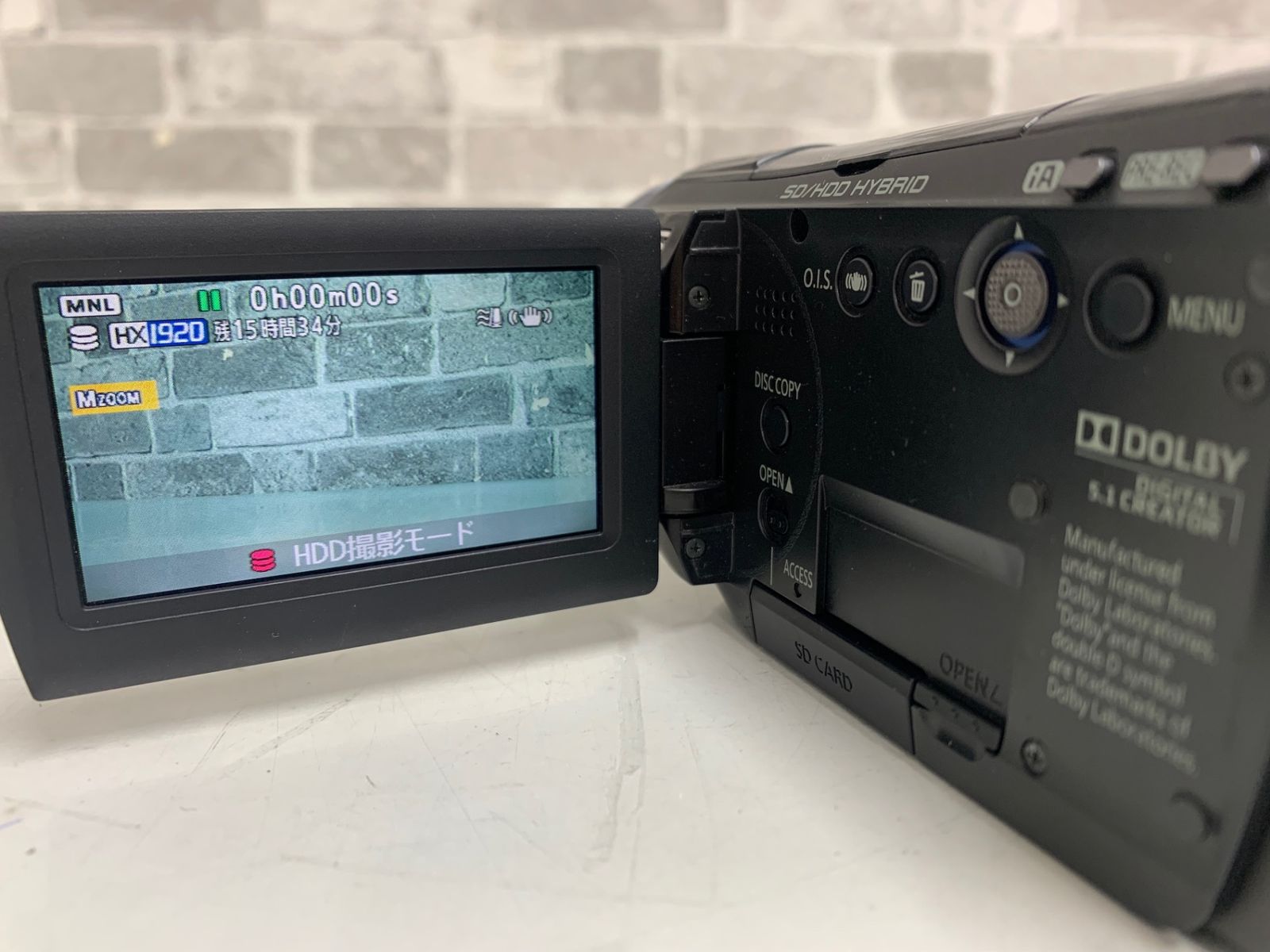 Panasonic パナソニック デジタルハイビジョンビデオカメラ HDC-HS100