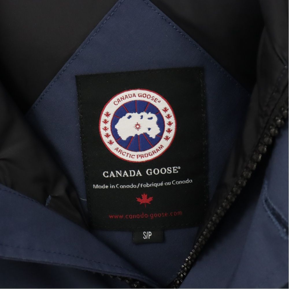   カナダグース YORK TON ヨークトン ファー付 フーディ ダウン ジャケット ネイビー 2072JM R CANADA GOOSE (カナダグース) YORK TON ヨークトン ファー付 フーディ