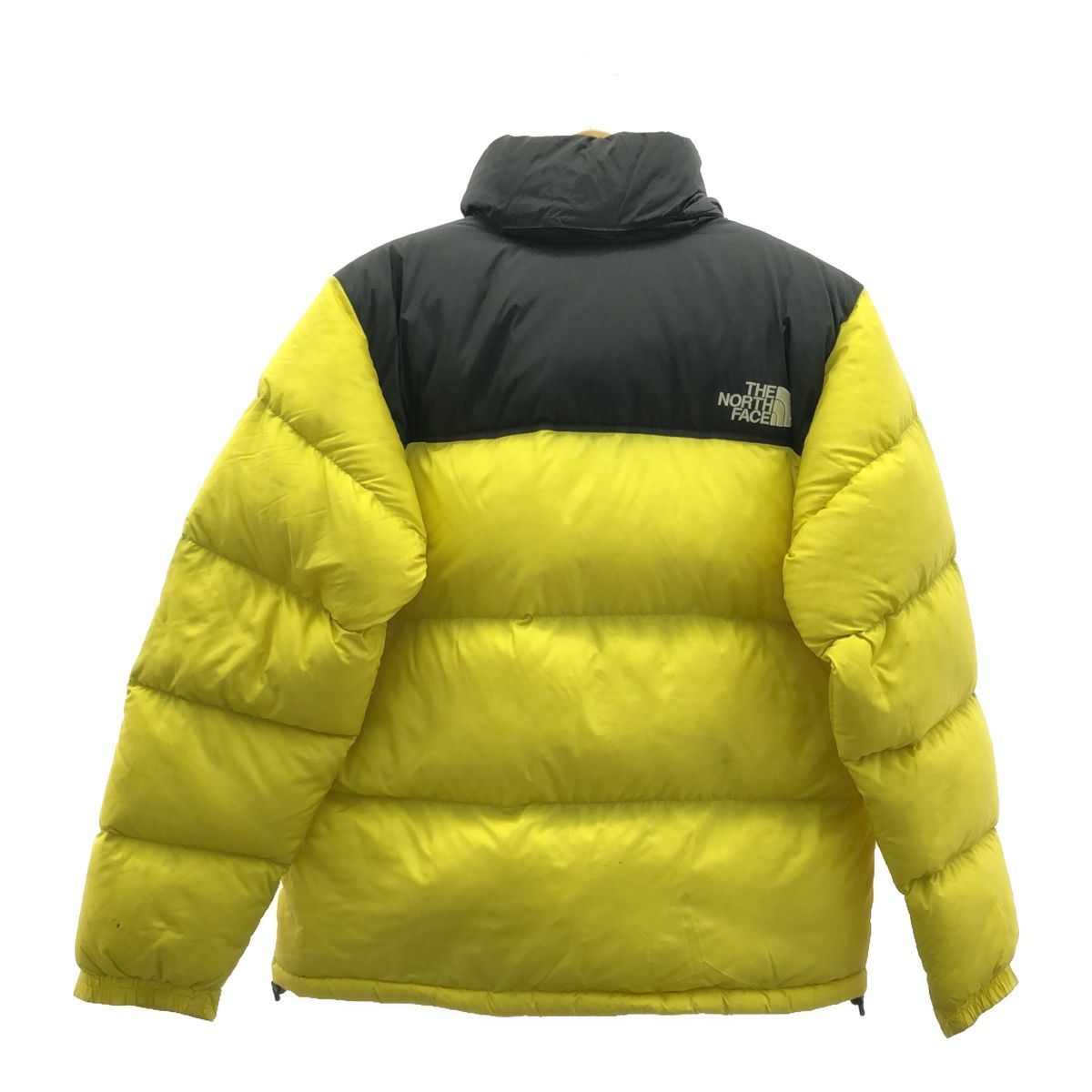 早い者勝ち THE NORTH FACE ダウンジャケット イエロー/ブラック THE NORTH FACE ダウンジャケット イエロー・ブラック