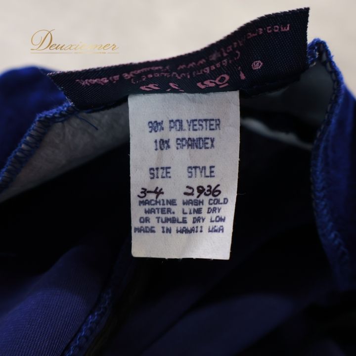 ドレス ブルー系