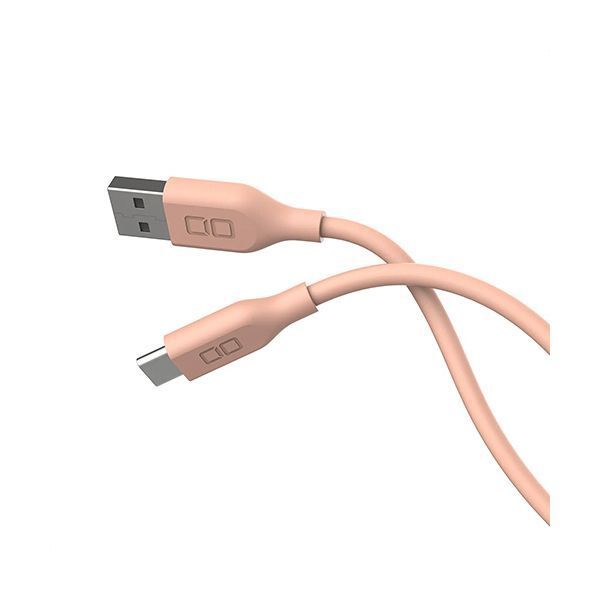 （まとめ） CIO シリコンケーブル AtoC 2m ピンク CIO-SL30000-AC2-PK 1本 