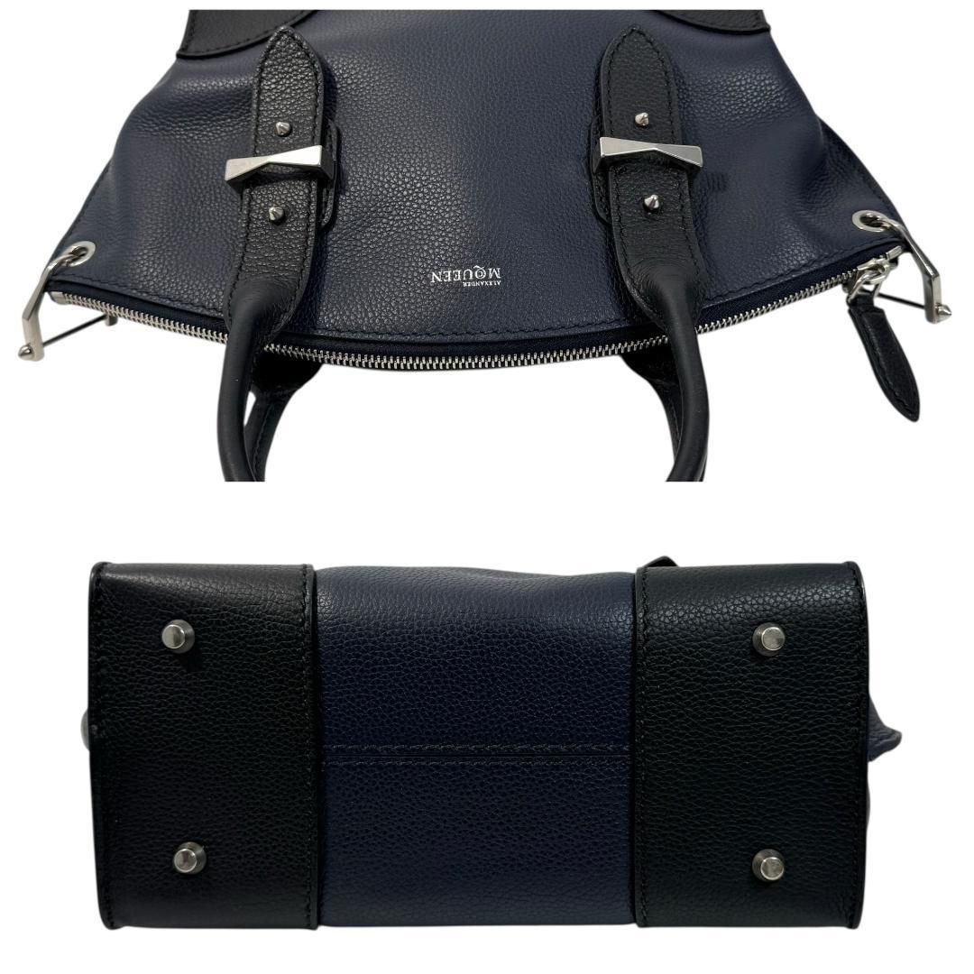 【美品】アレキサンダーマックイーン 本革レザー トートバッグ 美品☆ALEXANDER MCQUEEN アレキサンダーマックイーン トートバッグ