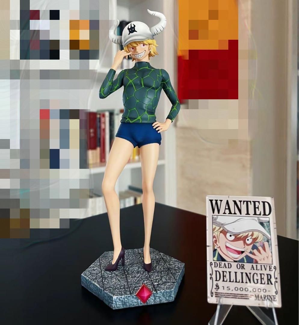 ワンピース ドンキホーテ海賊団 デリンジャー フィギュア ガレージキット ワンピース ドンキホーテ海賊団 デリンジャー フィギュア