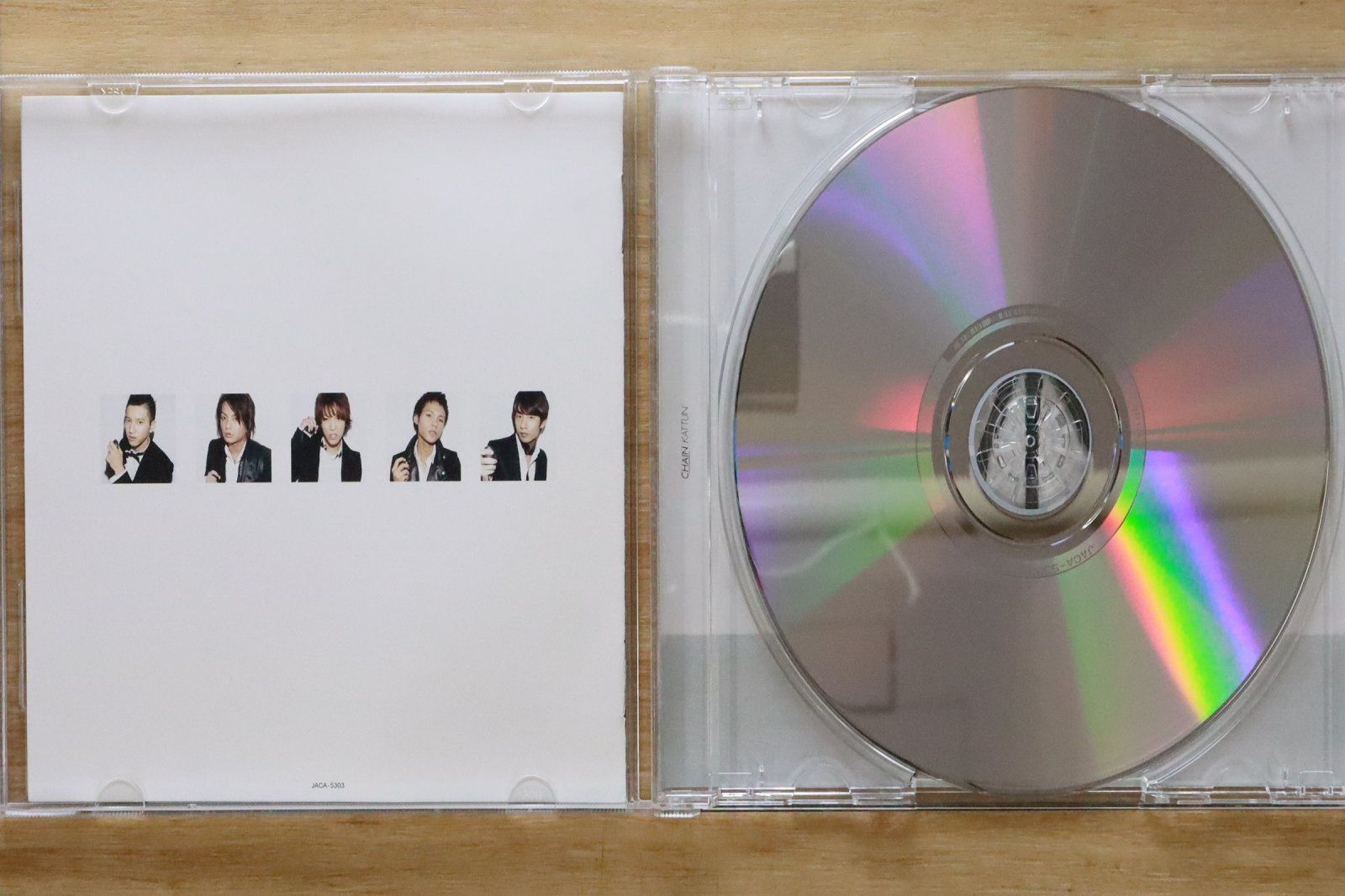 国内盤CD☆カトゥーン/KAT-TUN□ CHAIN 【JACA5303/4580117623041
