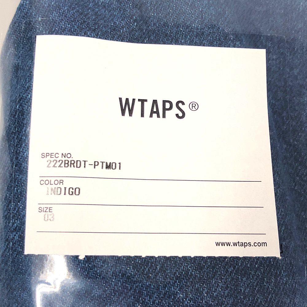 WTAPS ダブルタップス 22AW UNION / TROUSERS. COTTON. DENIM デニム