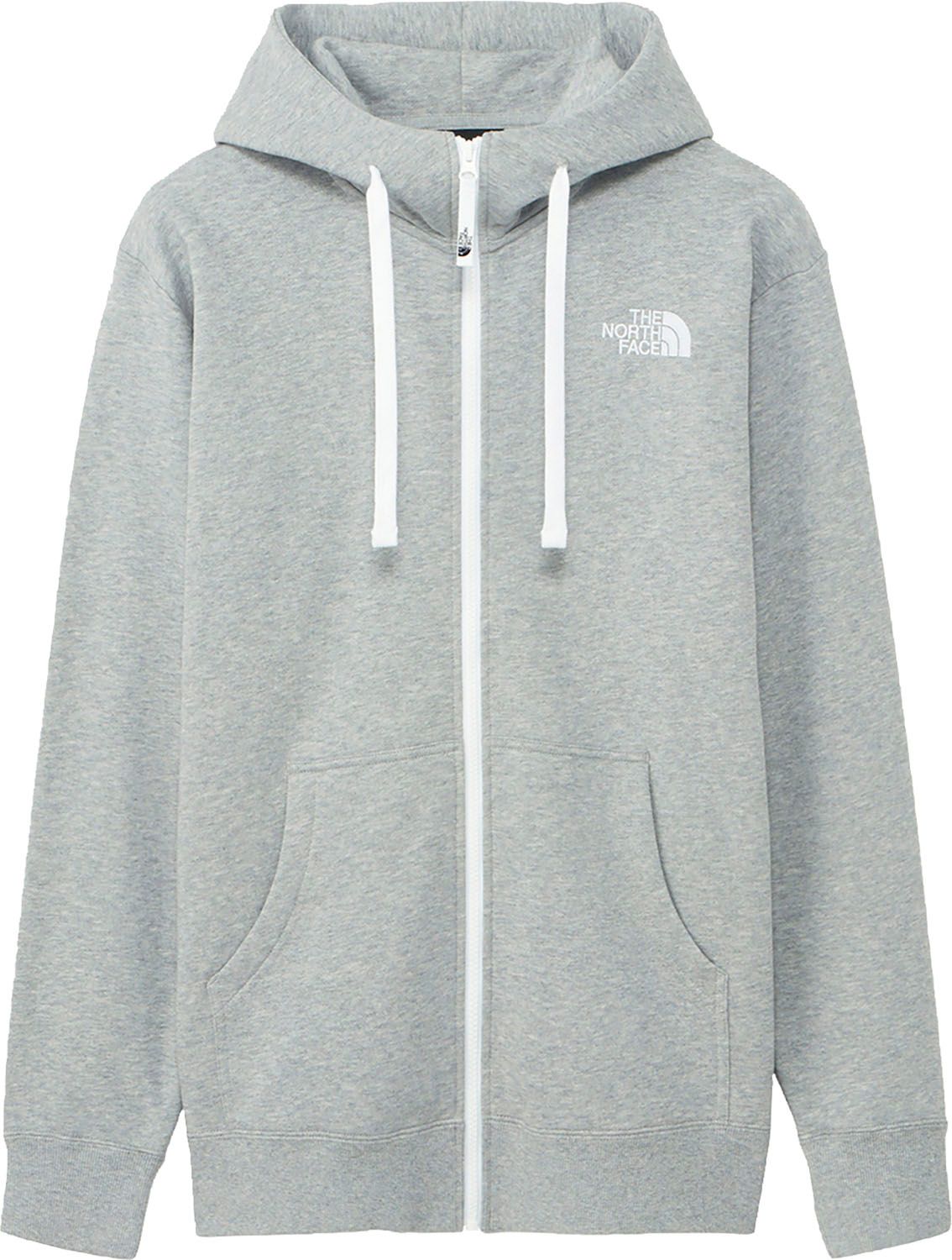 ザ ノース フェイス THE NORTH FACE アウトドア リアビューフルジップフーディ メンズ スウェットパーカー アウター 上着 トップス 速乾 オーガニックコットン 厚手 普段使い キャンプ ロゴ入り シンプル NT12442 Z ミックスグレー