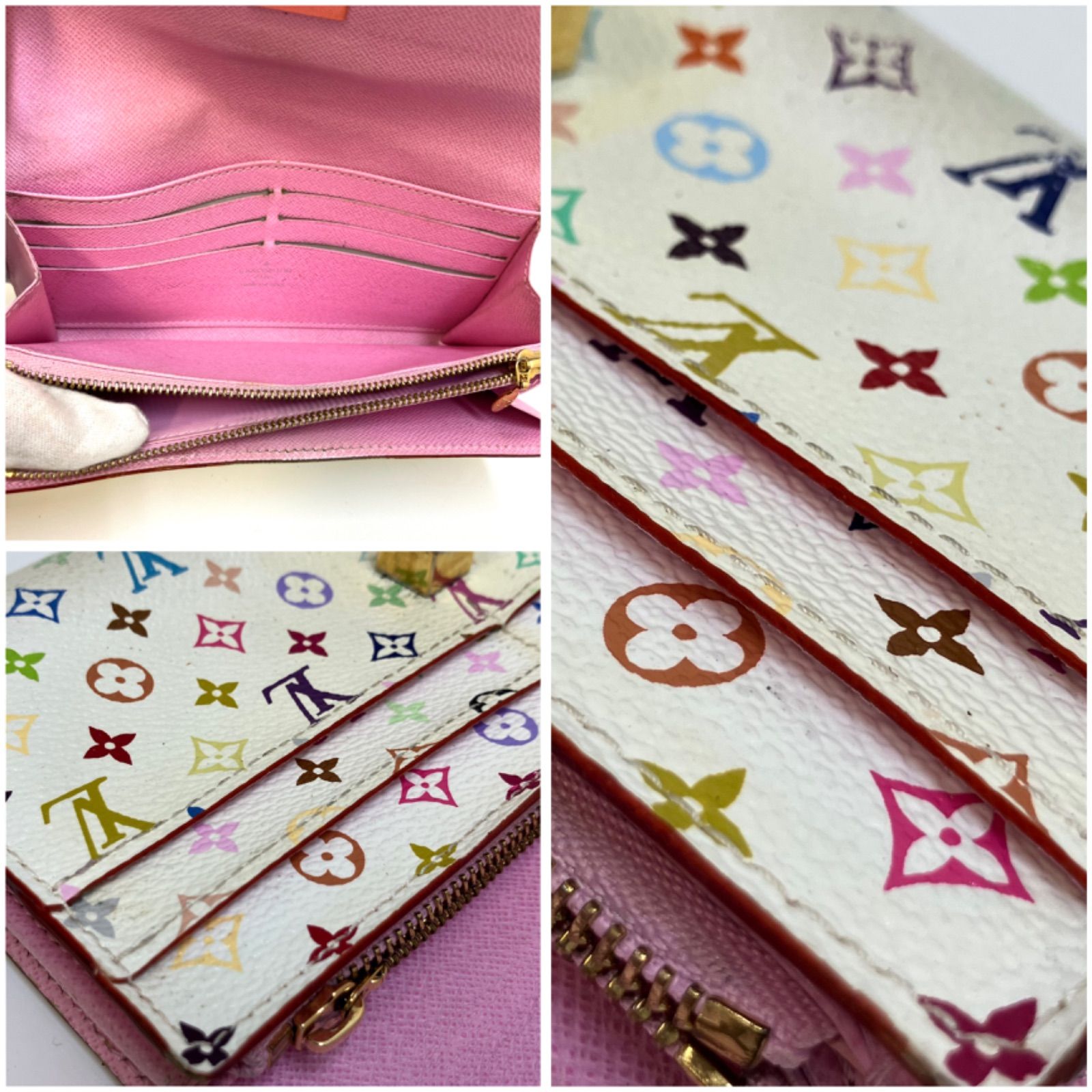 LOUIS VUITTON＊ルイヴィトン モノグラム柄 長財布 リボン M60277