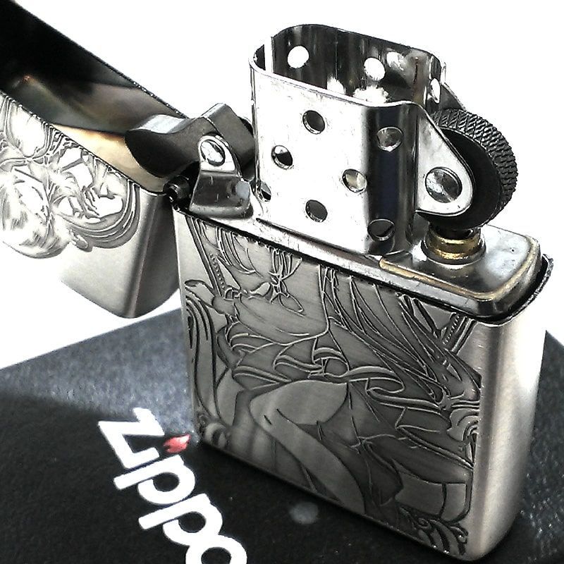 ZIPPO ライター スパイ教室 ティア ジッポ アニメ 可愛い シルバー