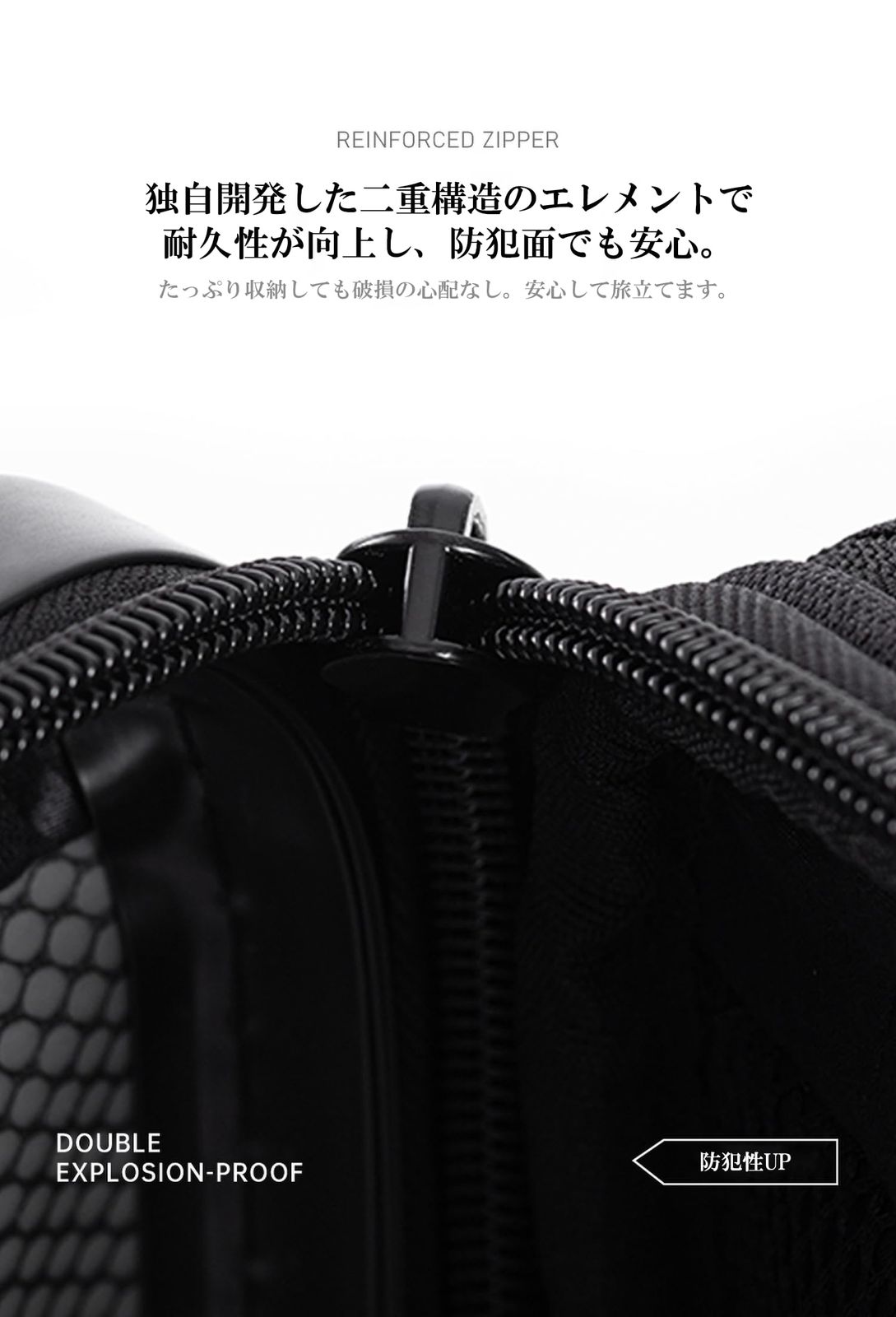 TSAロック付き キャリーバッグ