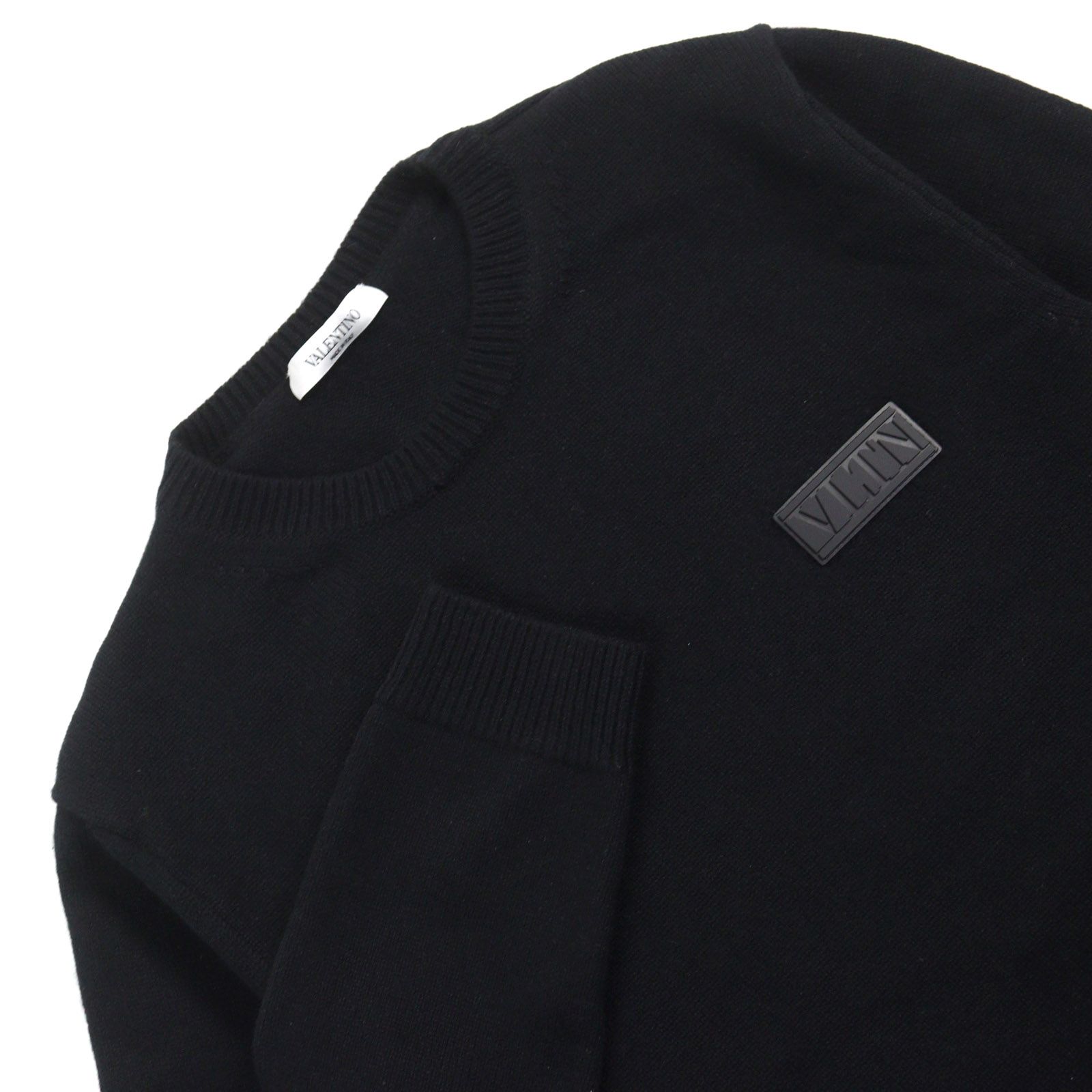 美品○VALENTINO ヴァレンティノ 20AW VW3KC13W75D カシミヤ100% VLTN  