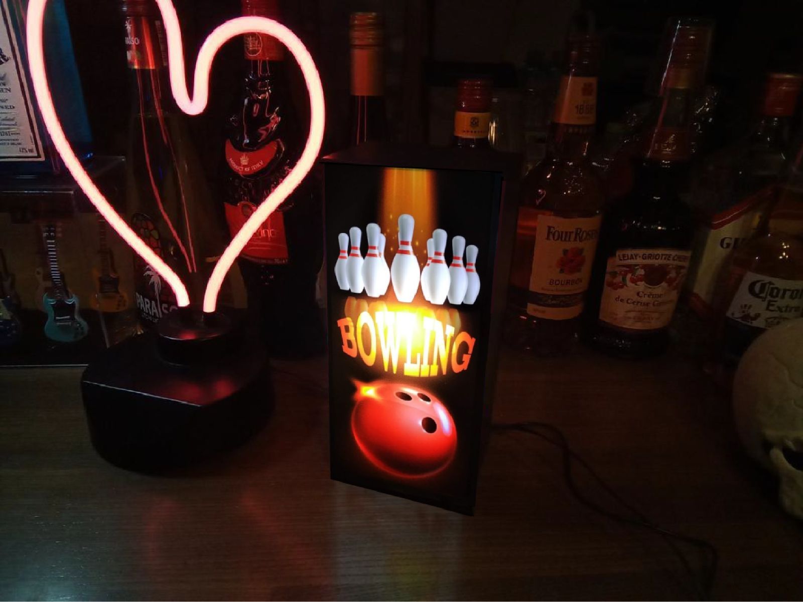 ボウリング ストライク サイン ランプ 看板 置物 雑貨 LEDライトBOX ボウリング ストライク サイン ランプ 看板 置物 雑貨 LEDライト