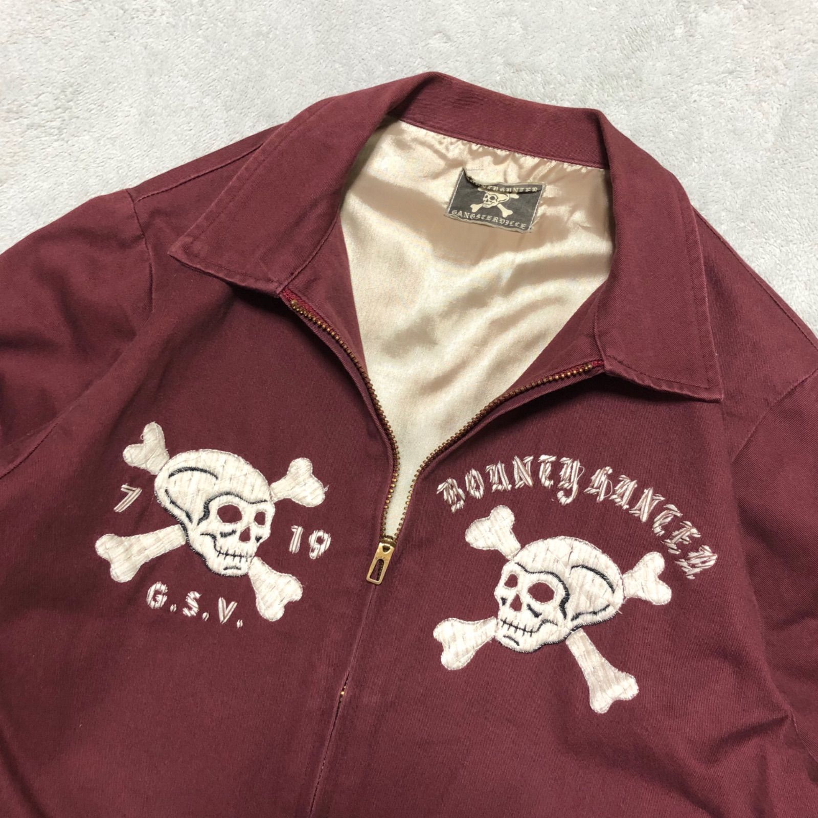 GANGSTERVILLE Bounty Hunter スーベニアジャケット GANGSTERVILLE×BOUNTY HUNTER スーベニアジャケット（GLADHAND