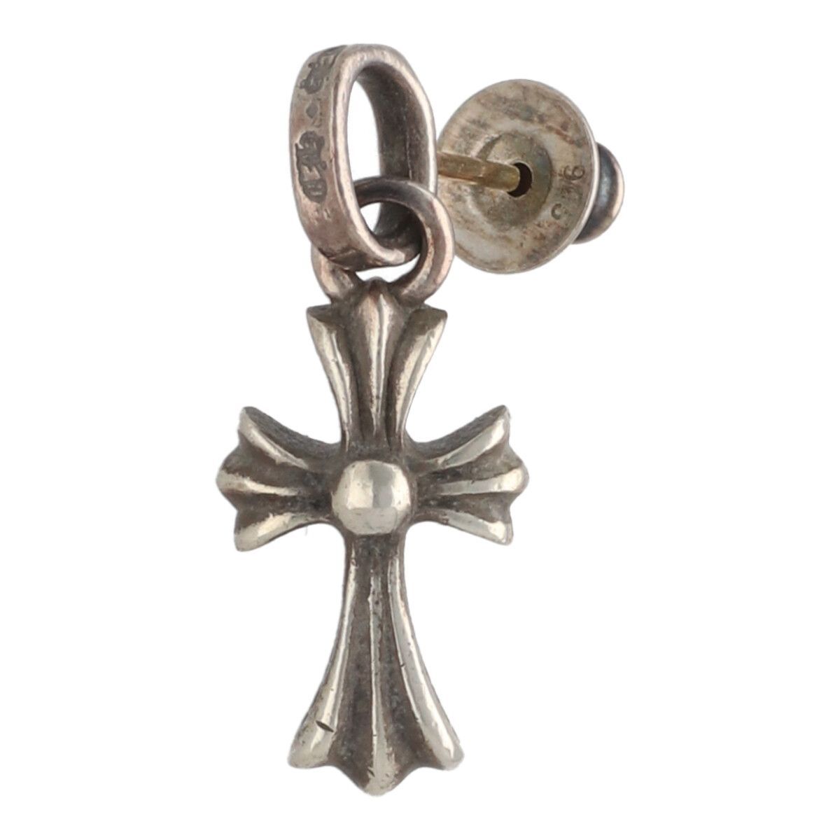 CHROME HEARTS クロムハーツ ベイビーファットクロスピアス SV925 シルバー イヤリング アクセサリー ベビー 24008432 RS