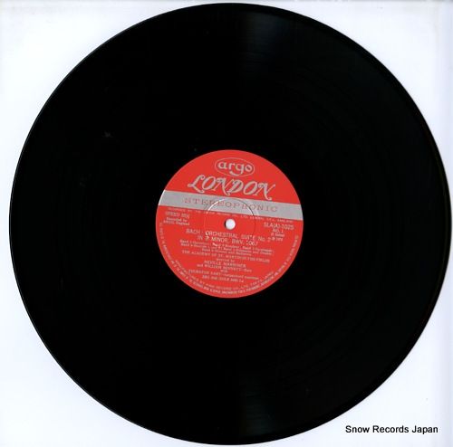 レコード】ネヴィル・マリナー アカデミーのバッハ管弦楽組曲第