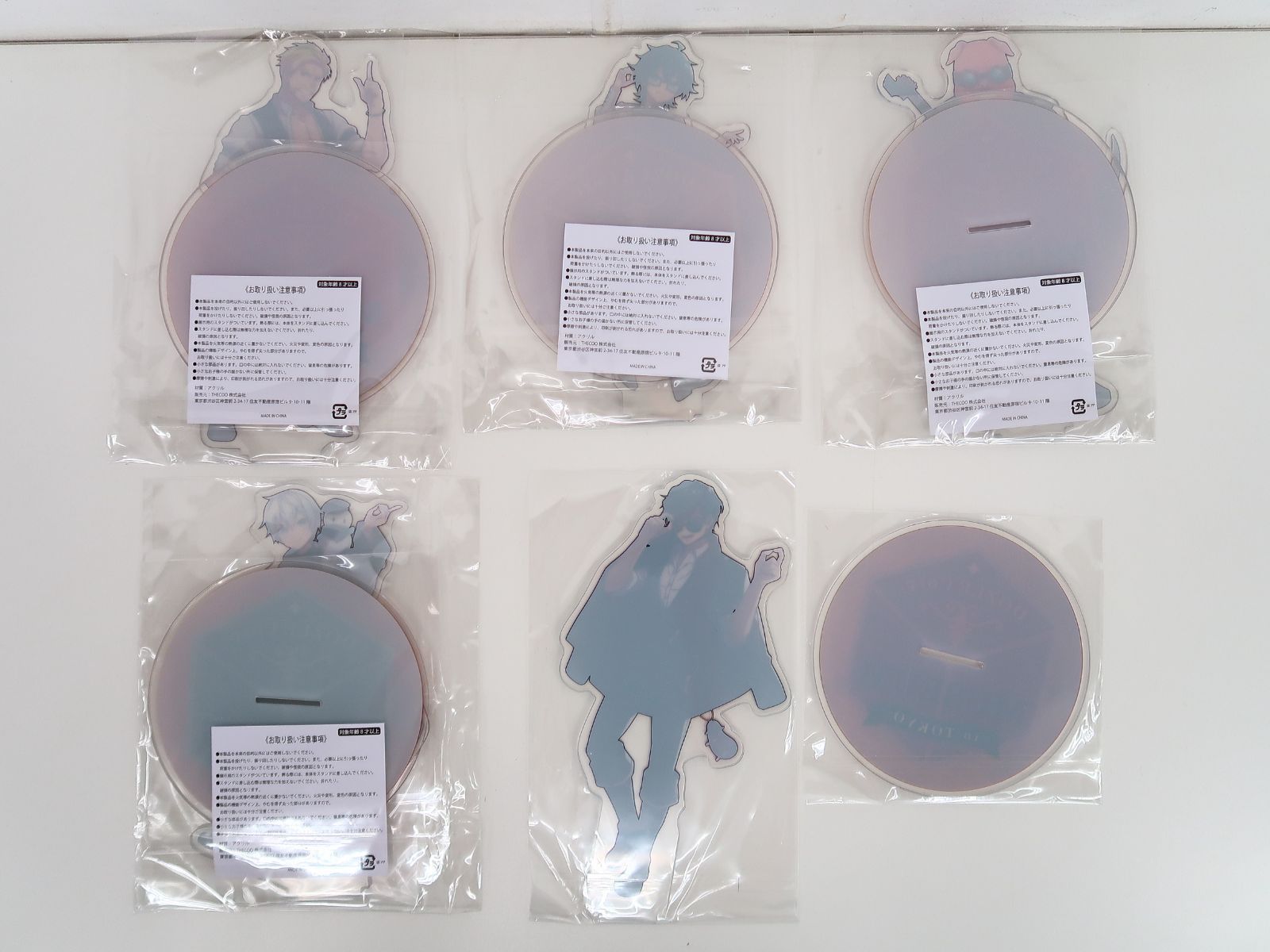 5個セット ドズル社ミュージアム in TOKYO BIGアクリルスタンド - メルカリ