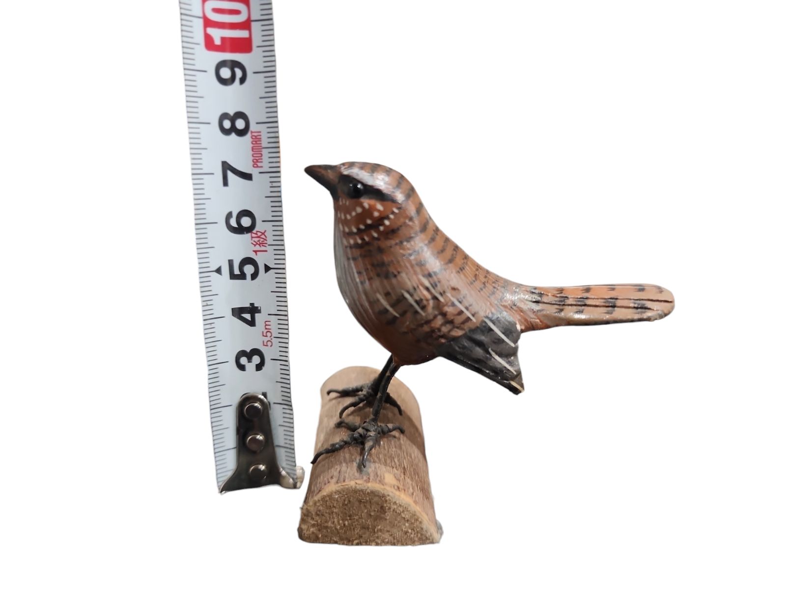 小さなバードカービング ミソサザイ 野鳥 木彫り 小さなバードカービング ミソサザイ 野鳥 木彫り