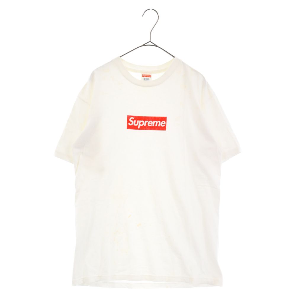 SUPREME (シュプリーム) BOX LOGO TEE 初期ボックスロゴ 半袖Tシャツ ホワイト - メルカリ
