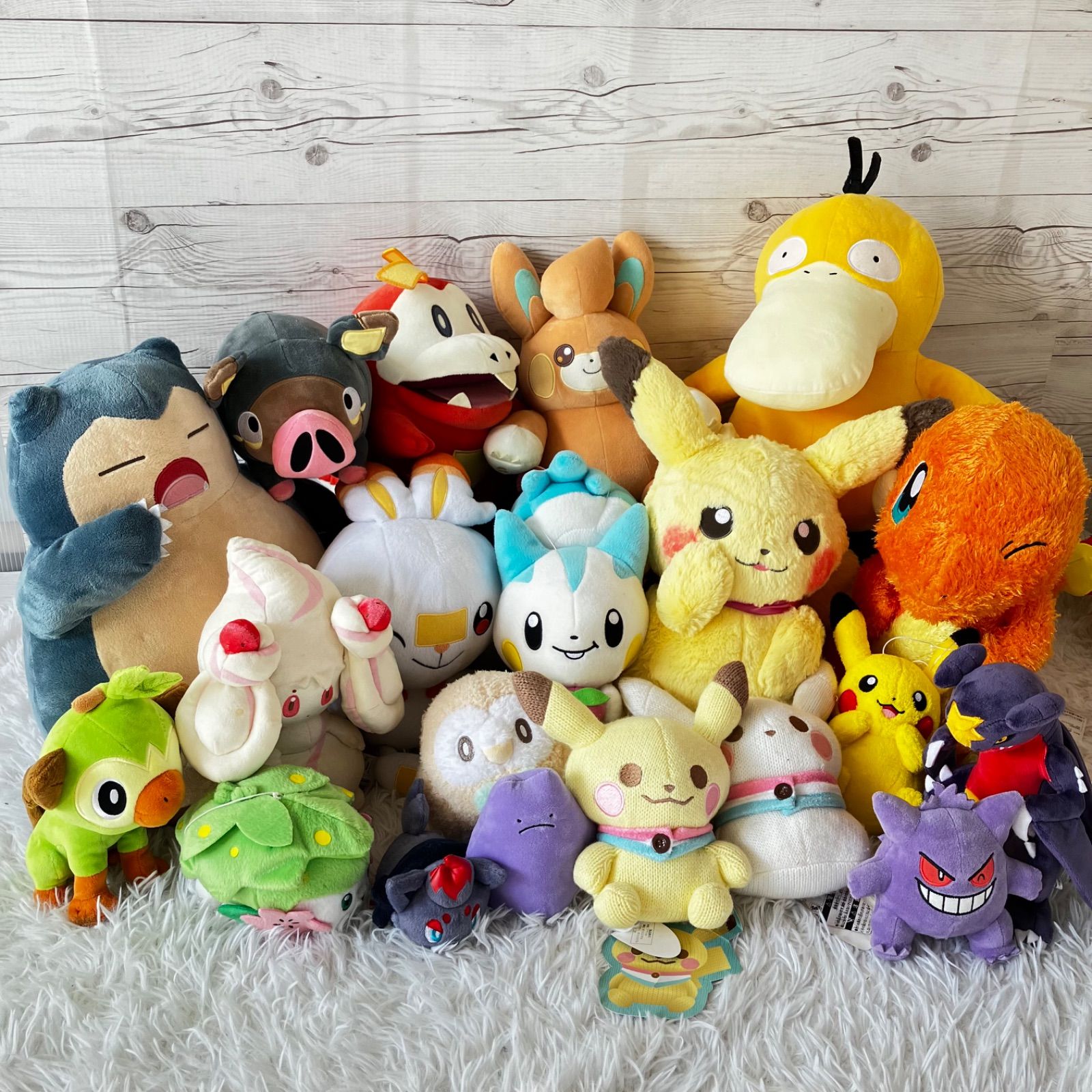 ポケモン ぬいぐるみセット ピカチュウ ゲンガー メタモン