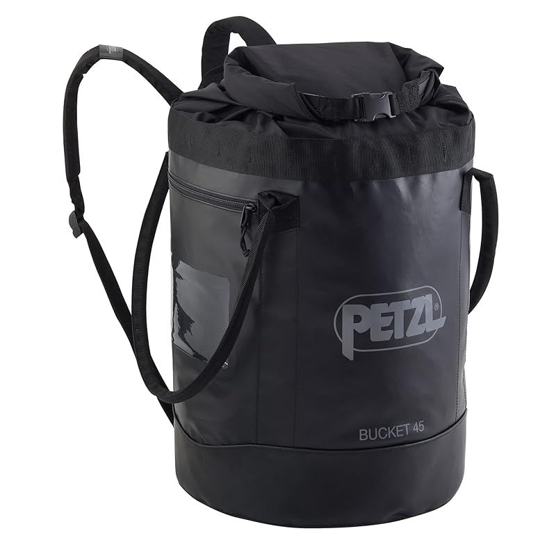 ペツル 自立型バッグ バケット ブラック 30L S001CA01 0