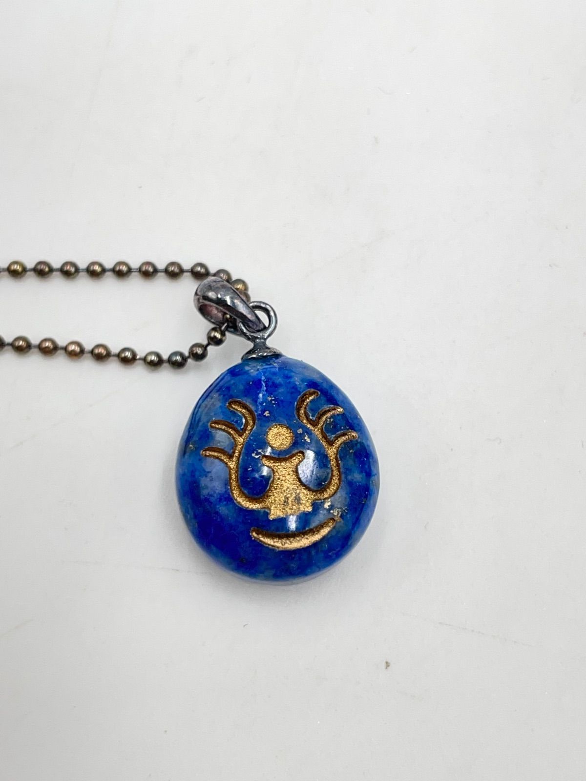 257391866 飛行石ネックレス ラピスラズリ 天空の城ラピュタ NIB ARIKI