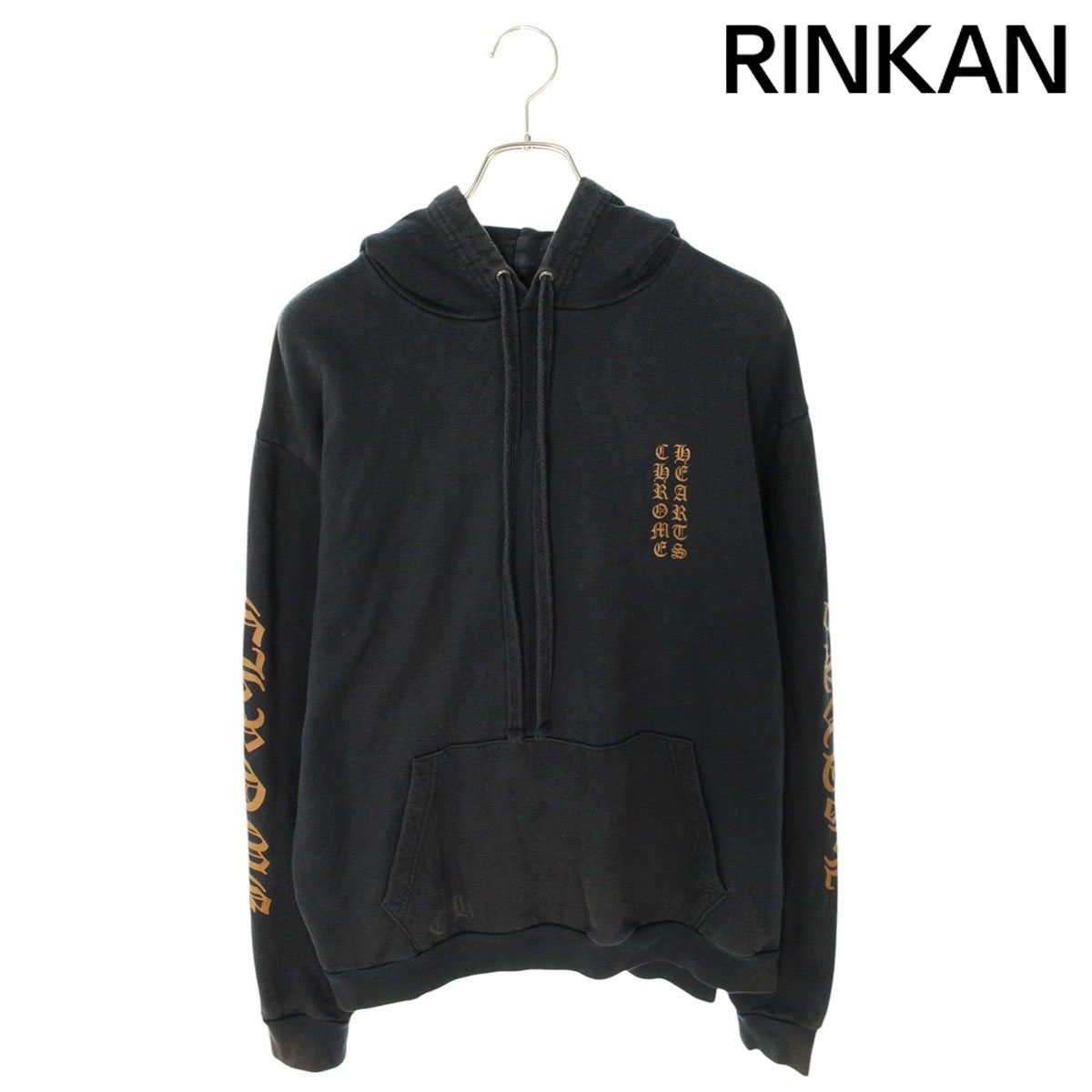 クロムハーツ  SWTSHRT PLVR アームロゴプリントパーカー メンズ M