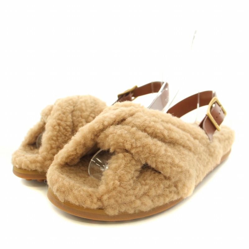 TODS トッズボアサンダル38