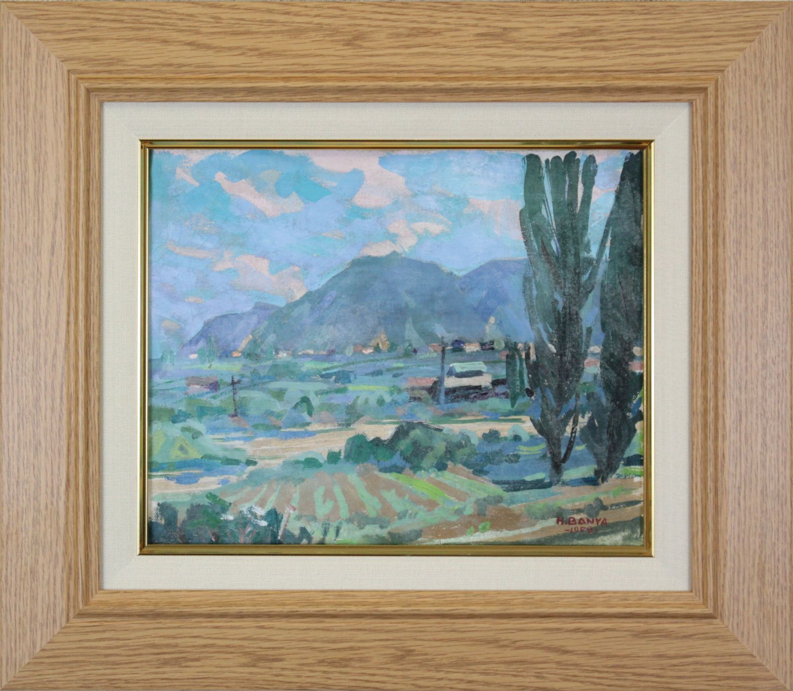 萬谷藤男『三笠風景』油彩画【真作保証】 絵画 萬谷藤男『三笠風景』油彩画【真作保証】 絵画 - メルカリ