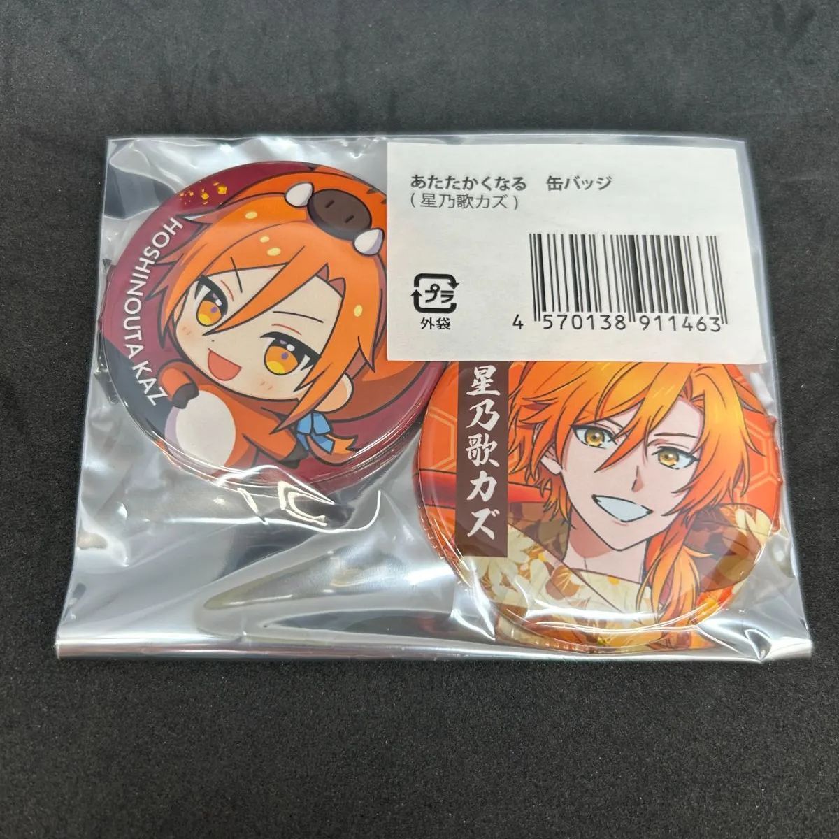 あたたかくなる PUS 缶バッジ 星乃歌カズ 星乃歌カズ ポップアップストア VOL.2 あたたかくなる 缶バッジ