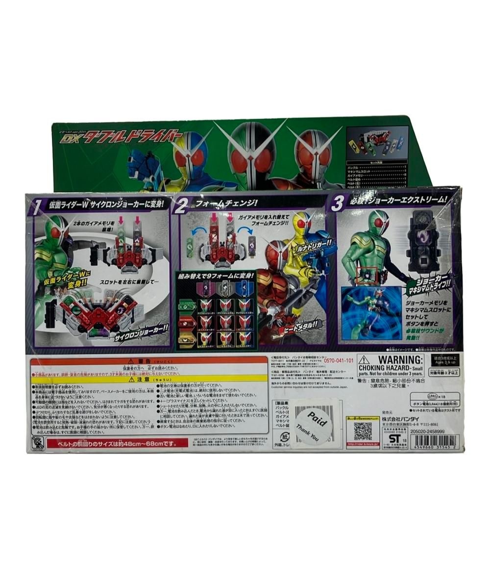 仮面ライダーW おもちゃ 変身ベルト DXダブルドライバー バンダイ