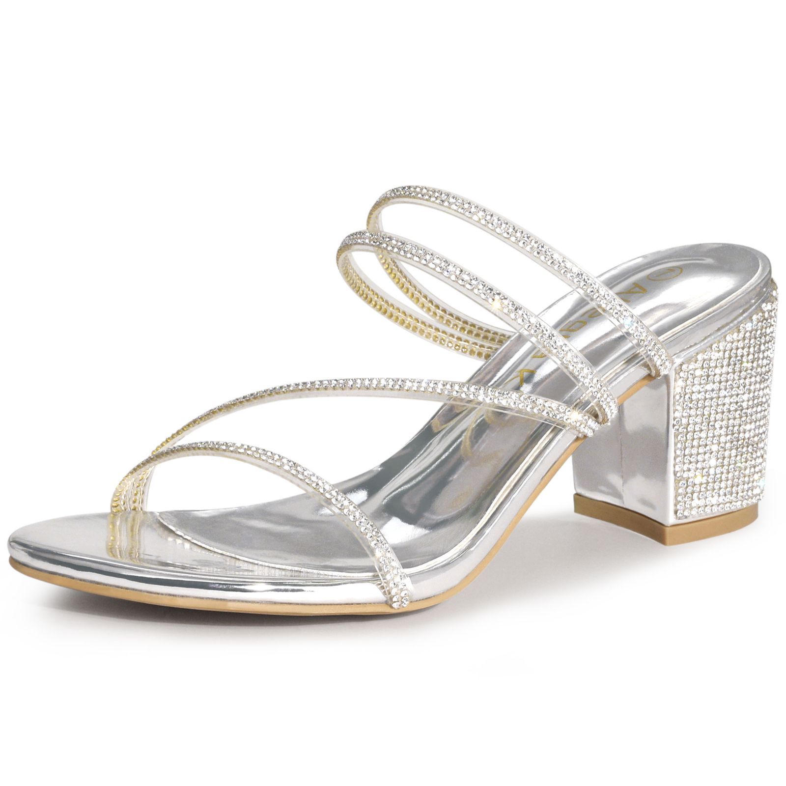 Madden Girl 輝くラインストーン ストラップ スライド サンダル WX5630 RHINESTONE STRAP SPORTS SANDAL | MUUM