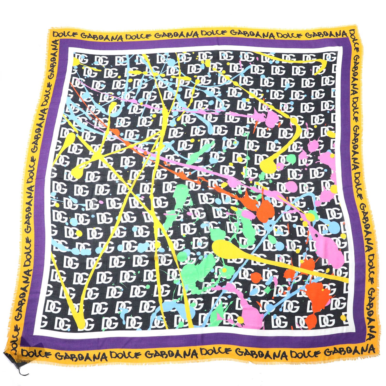 未使用品△DOLCE&GABBANA ドルチェ＆ガッバーナ 黒タグ モダール  