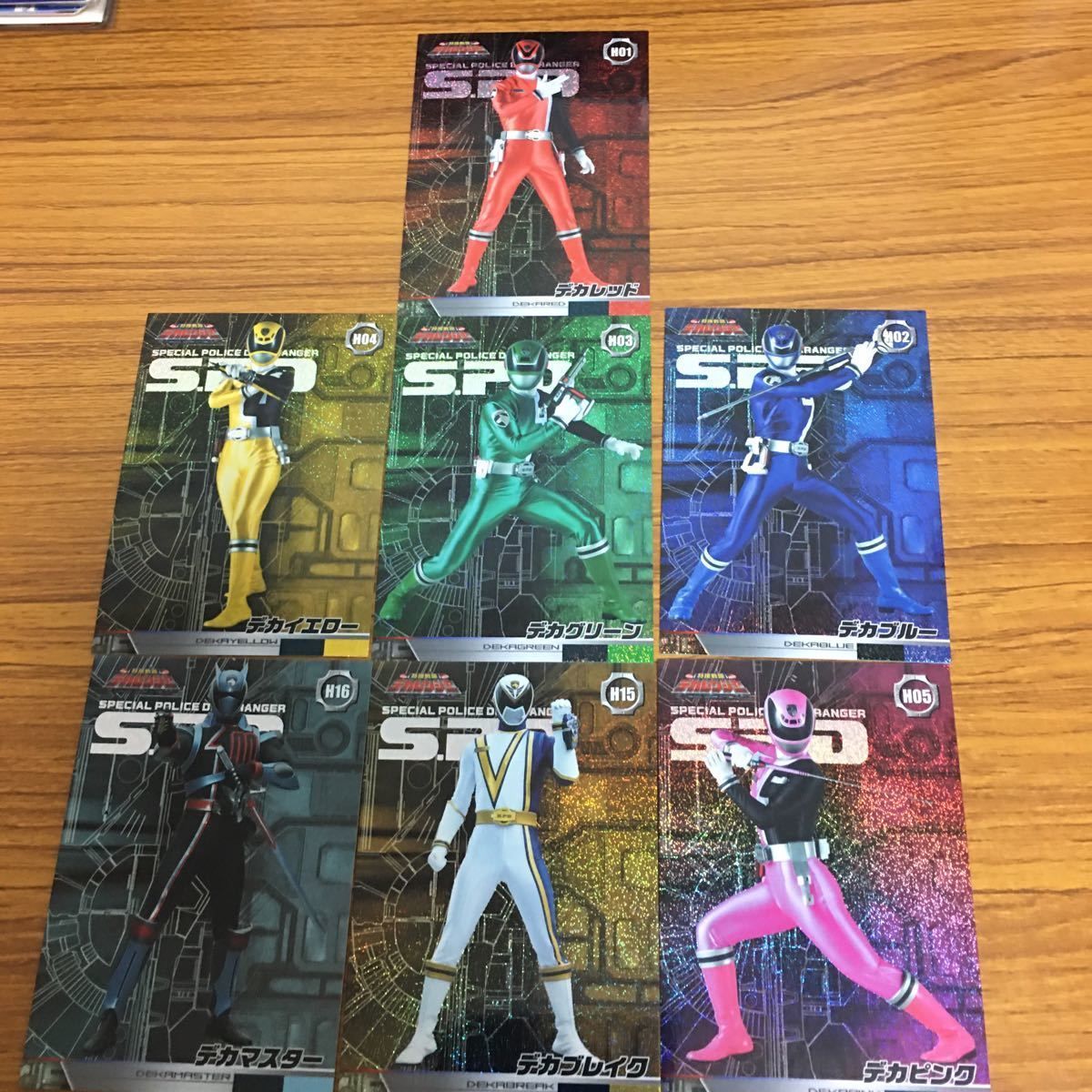 特捜戦隊デカレンジャー カード まとめ売り スーパー戦隊