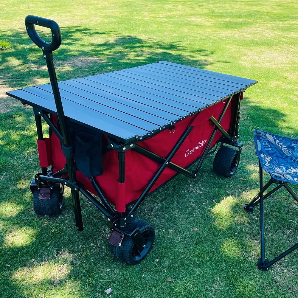 ☆ キャンプワゴン 耐荷重120kg 140L大容量 折り畳み 運動会 Amazon.co.jp: キャリーワゴン 大容量120L 耐荷重120kg