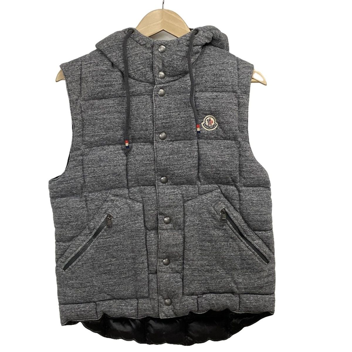 MONCLER(モンクレール) ダウンベスト サイズ1 S メンズ CHARTREUSE 
