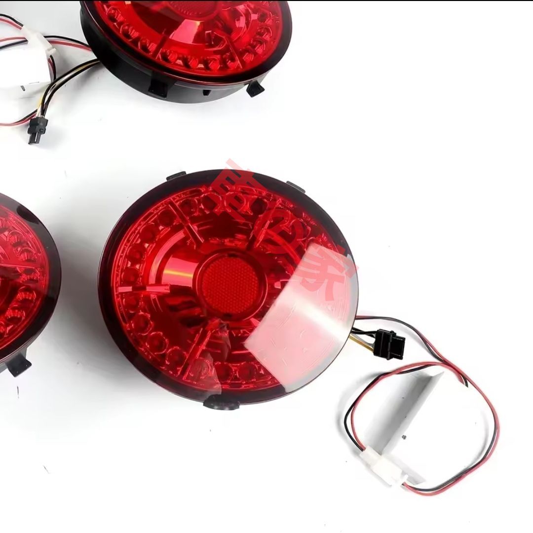 レッド ●シボレー コルベット LED テールライト 4個セット リア ライト Chevrolet Corvette 6代目 C6型 2005-2013 FFCRYSTALESIA_COM