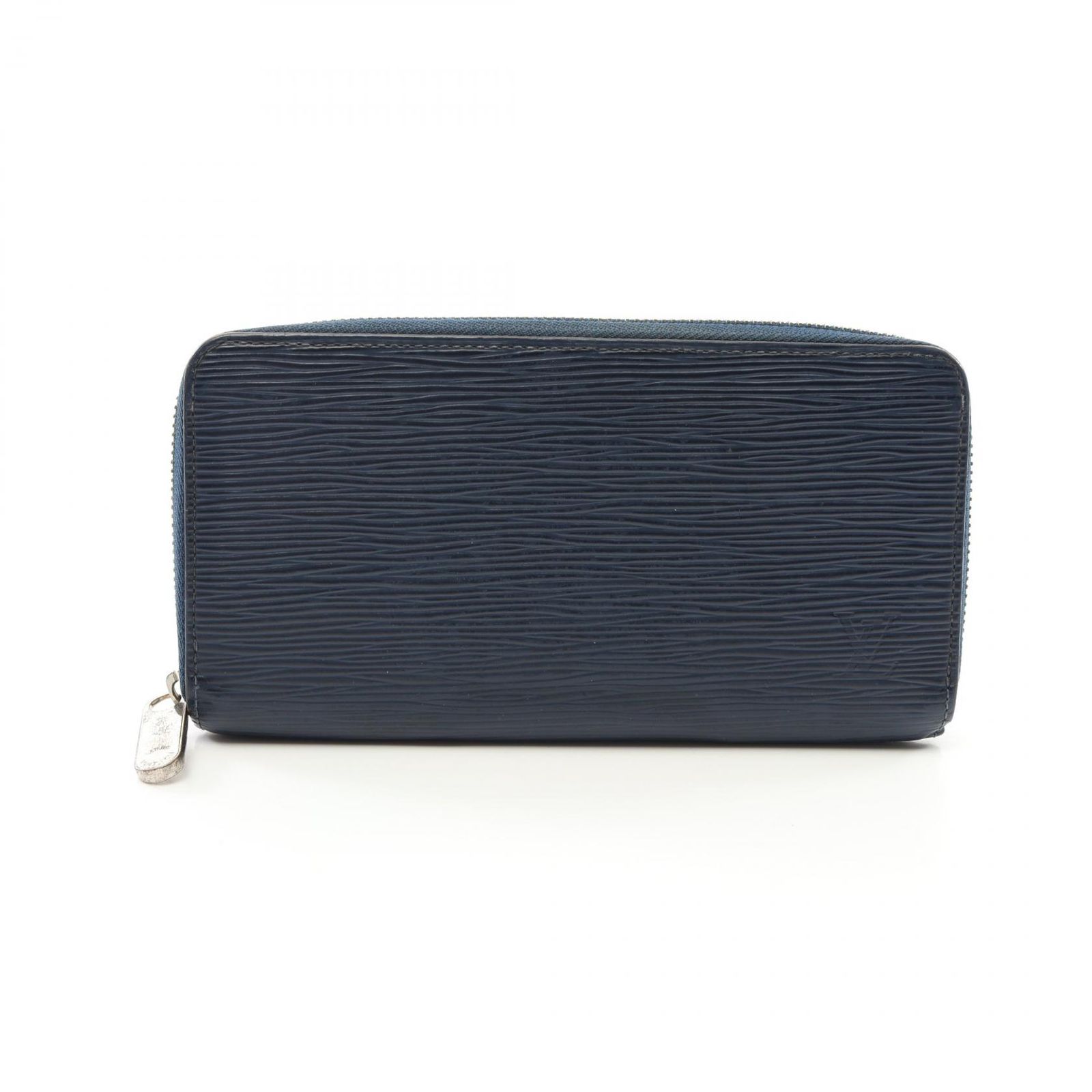 ルイ ヴィトン LOUIS VUITTON ラウンド長財布 ジッピーウォレット エピ アンディゴブルー M61873 ブルー レザー ジッピー ウォレット ユニセックス Used B